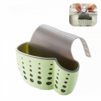 Подвесная корзинка для кухонных губок (зеленая)