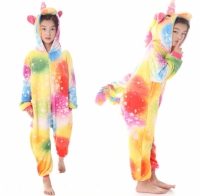 Фото Детская пижама кигуруми Единорог Звездное настроение 120 см