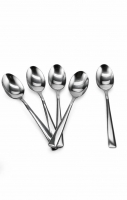 Набор чайных ложек с нержавеющей стали 6шт