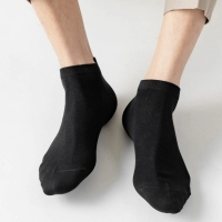 Набор носков 5шт из прочного материала модал мужские 41-47 размер черные