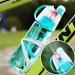 Спортивная бутылка для воды с распылителем New B blue