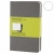 3 блокнота Moleskine Cahier серых