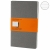 3 блокнота Moleskine Cahier средних серых