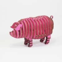 3D пазл Свинья