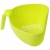 Plastic colander with handle (light green)