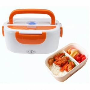 Bento lunch box heated by cigarette lighter