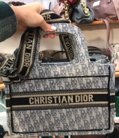 Сумка женская в стиле Christian Dior mini ( светло-серая )