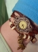 Женские классические часы CL Owl Brown