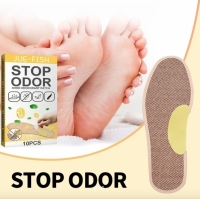 Пластырь в обувь для устранения запаха 10 шт stop odor