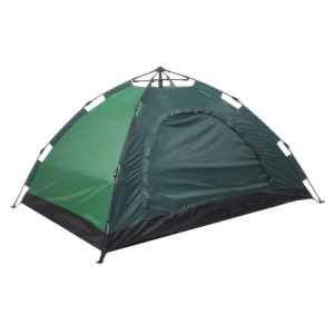 Палатка 6-местная туристическая автоматическая 230х230х150 см (зеленый)