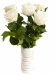 Долгосвежая роза Белый Бриллиант в подарочной упаковке (не вянут от 6 месяцев до 5 лет)