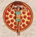 Фото2 Пляжный коврик Пицца (Pizza) 143 см