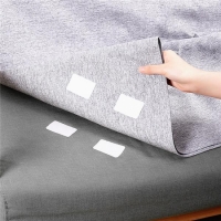 Набор липучек для покрывал, простыней, одеял на клеевой основе 5 шт (Белый)