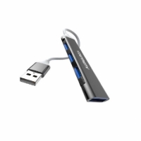 Разветвитель USB 3.0 хаб 4 порта Black