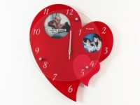 Часы настенные Большое сердце на 2 фото