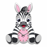 Детские настенные часы Zebra