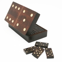 Игра Домино Брамин в деревянной коробке