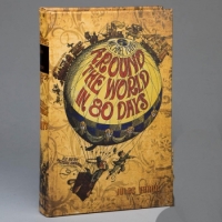 Книга сейф вокруг света за 80 дней 26 см