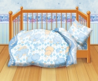 Комплект постельного белья детский Кошки-мышки Спокойной ночи
