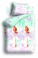 Комплект постельного белья полуторный Winx Fairy Couture Love