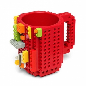 Кружка Lego брендовая 350мл Red
