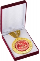 Фото Медаль deluxe 50 лет