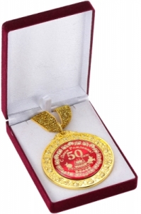 Медаль deluxe 50 лет