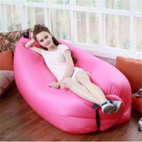 Надувное кресло-лежак розовое