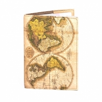 Обложка на паспорт Карта мира