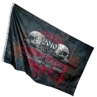 Пиратский флаг большой 150х90 см