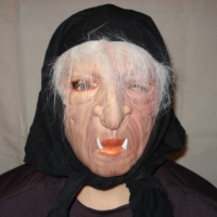 Резиновая маска Баба Яга