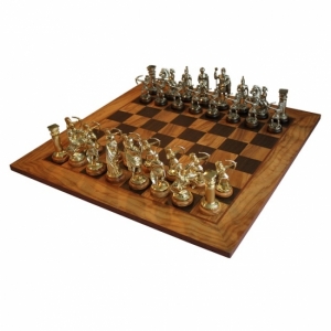 Шахматы Manopoulos Греко-римские Оливковый совет 50х50см