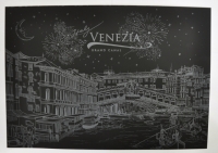 Скретч картина Венеция ночью