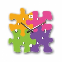 Современные настенные часы Puzzle
