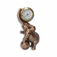 Статуэтка  слон + часы