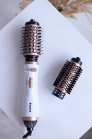 Электрическая расчёска-фен для укладки волос с насадками