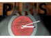 Виниловые часы Paris