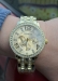 Женские классические часы Geneva Gold