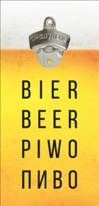 Открывалка бутылок на стену Bier Beer Piwo Пиво