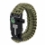 Браслет виживання 5 в 1 PARACORD (Alop) пряжка, що застібається, фіксує браслет на руці, що містить зазубрений міні-ніж свисток і кремінь з магнієм