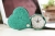Cердечко будильник Бирюзовый Heart Green