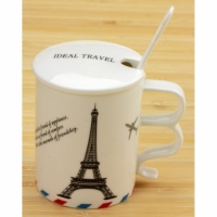Чашка Ideal travel Bonjour Paris