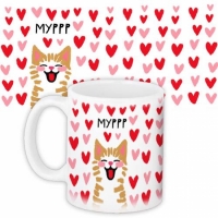 Чашка МУРРР с котенком