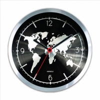 Настенные часы Карта мира