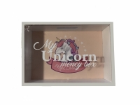 Деревянная копилка для денег My Magic Dream Unicorn Money Box Единорог