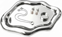 Декоративная подставка для украшений и аксессуаров в форме облака, Silver