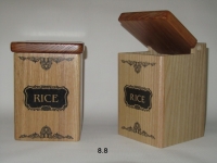 Деревянные контейнеры Rice Black