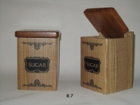 Деревянные контейнеры Sugar Black