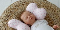 Фото Детская подушка для новорожденных Butterfly Звезды