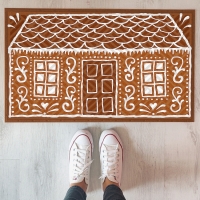 Фото Дверний килимок Пряничный домик
